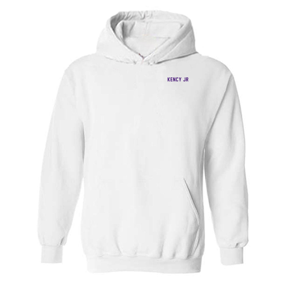 LSU - NCAA Football : David Kency Jr - Classic Shersey Hooded Sweatshirt-0