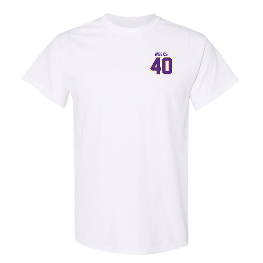 LSU - NCAA Football : Whit Weeks - Classic Shersey T-Shirt-0