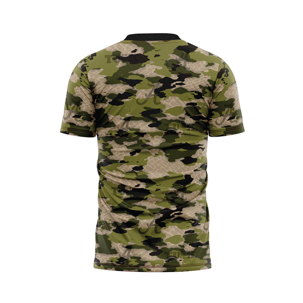Alabama - : - Camo Premium Activewear T-Shirt-1