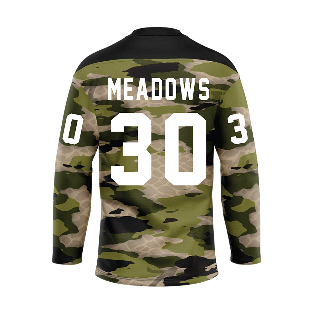 Alabama - NCAA Football : Derek Meadows - Camo Jersey-1