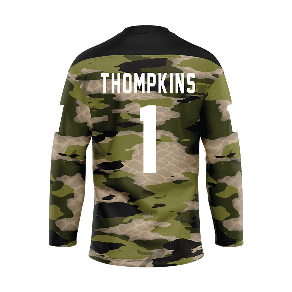 Alabama - NCAA Football : Devan Thompkins - Camo Jersey-1
