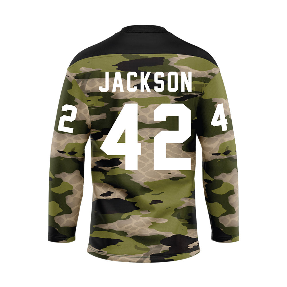 Alabama - NCAA Football : Ben Jackson - Camo Jersey-1