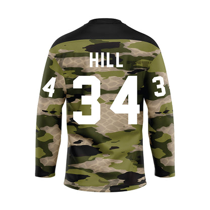 Alabama - NCAA Football : London Hill - Camo Jersey-1