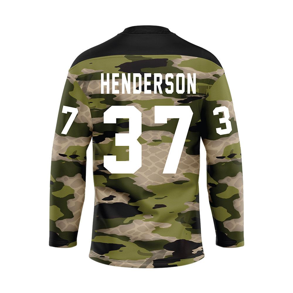 Alabama - NCAA Football : Tyler Henderson - Camo Jersey-1