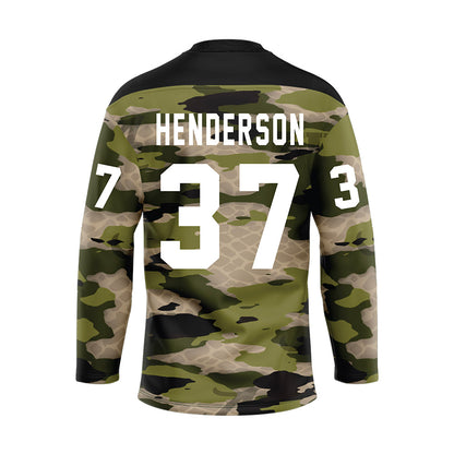 Alabama - NCAA Football : Tyler Henderson - Camo Jersey-1