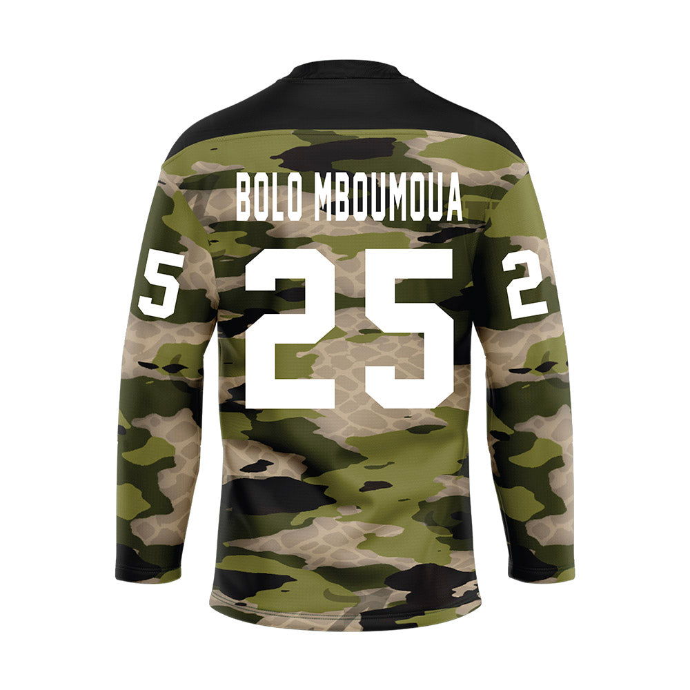 Alabama - NCAA Football : Steve Bolo Mboumoua - Camo Jersey-1