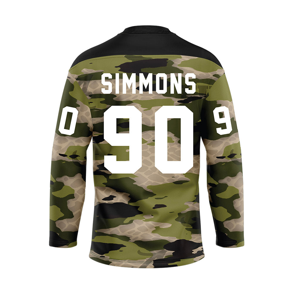 Alabama - NCAA Football : London Simmons - Camo Jersey-1