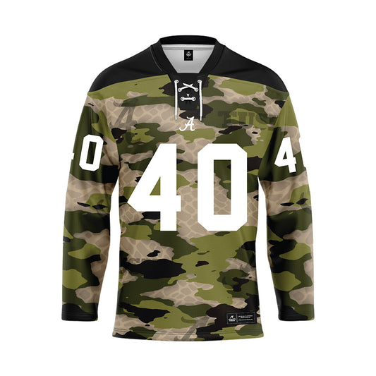 Alabama - NCAA Football : Grant Johnson - Camo Jersey-0