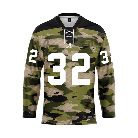 Alabama - NCAA Football : Griffin Hanson - Camo Jersey-0