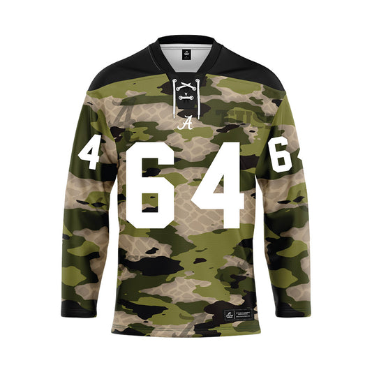 Alabama - NCAA Football : Michael Carroll - Camo Jersey-0