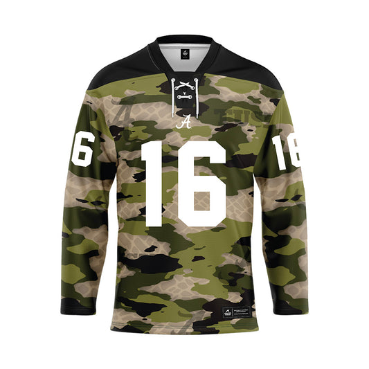 Alabama - NCAA Football : Jorden Edmonds - Camo Jersey-0