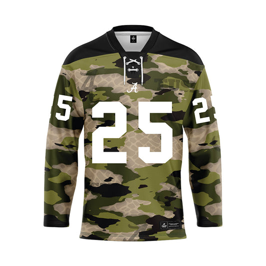 Alabama - NCAA Football : Steve Bolo Mboumoua - Camo Jersey-0