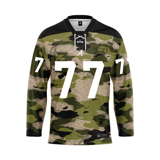 Alabama - NCAA Football : Jackson Lloyd - Camo Jersey-0