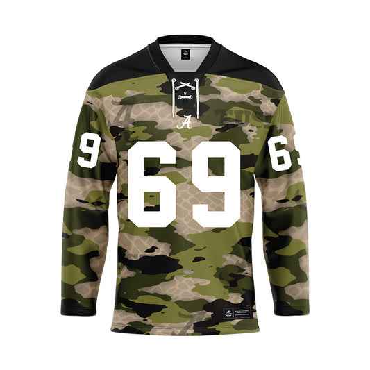 Alabama - NCAA Football : Baker Hickman - Camo Jersey-0
