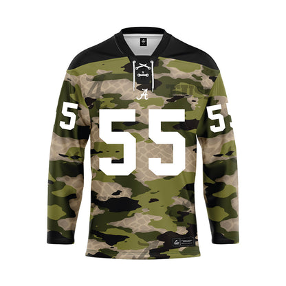 Alabama - NCAA Football : Racin Delgatty - Camo Jersey-0