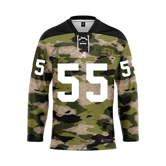 Alabama - NCAA Football : Racin Delgatty - Camo Jersey-0