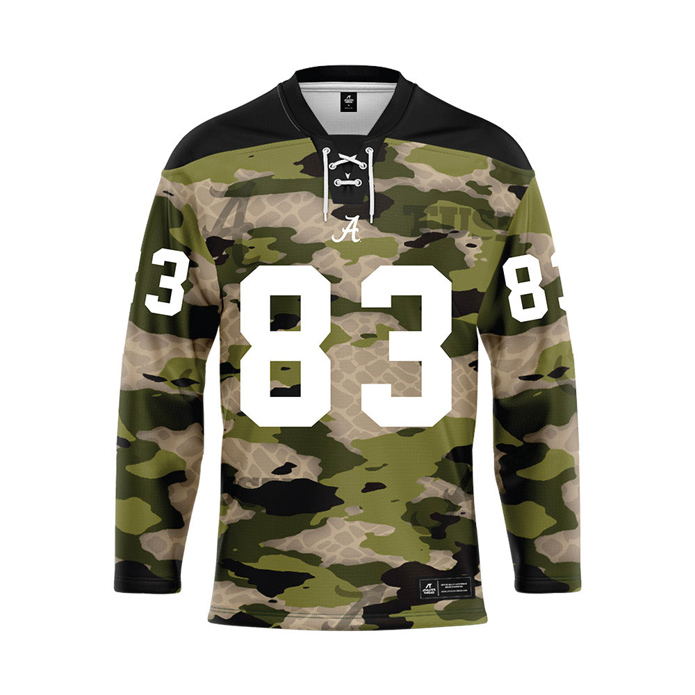 Alabama - NCAA Football : Warner Ross - Camo Jersey-0