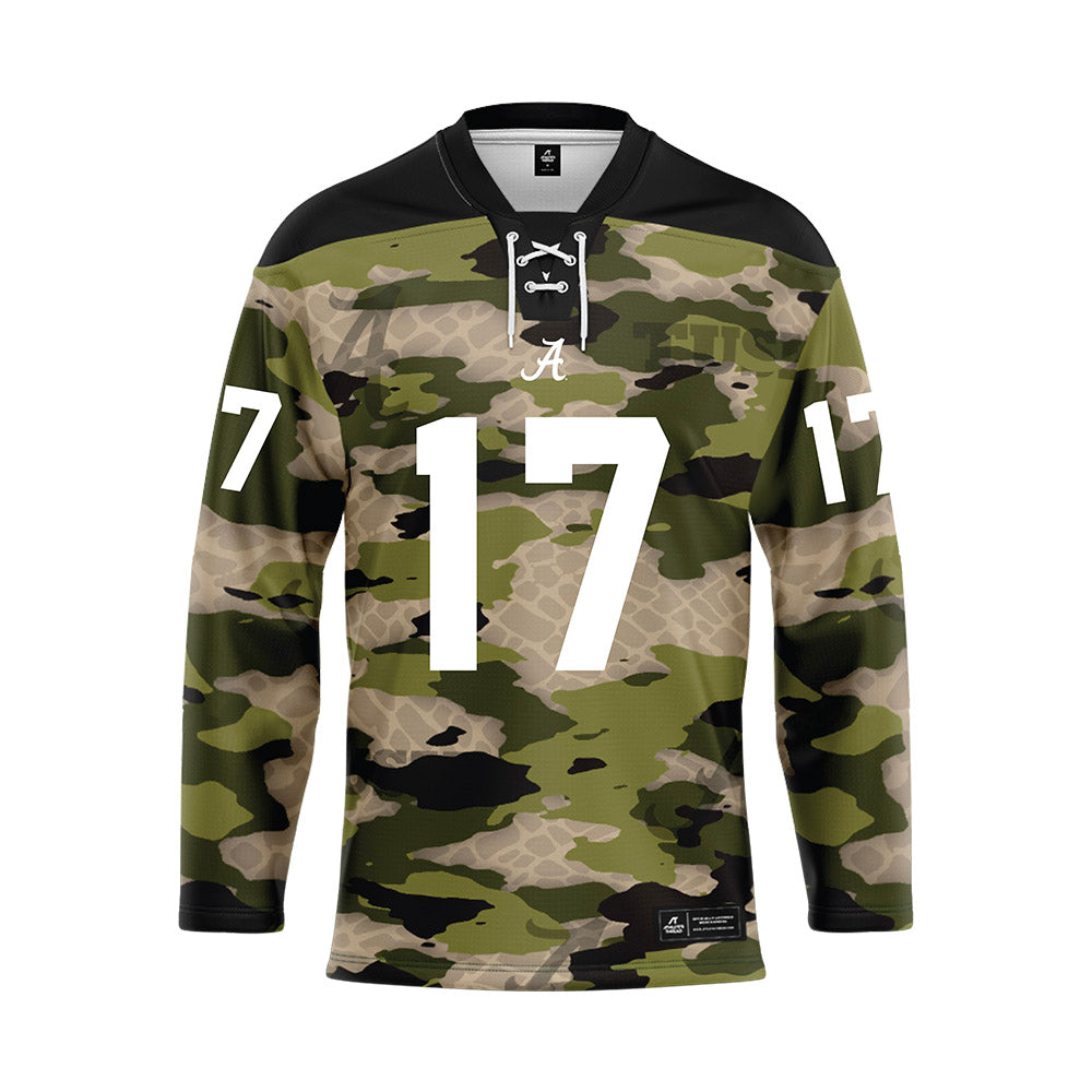 Alabama - NCAA Football : Trae'shawn Brown - Camo Jersey-0
