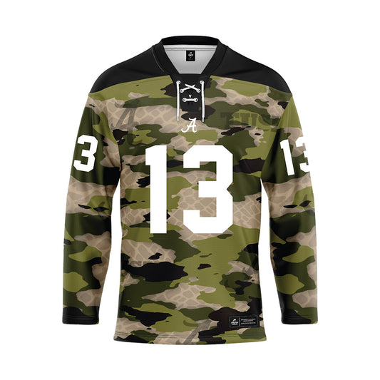 Alabama - NCAA Football : EJ Crowell - Camo Jersey-0