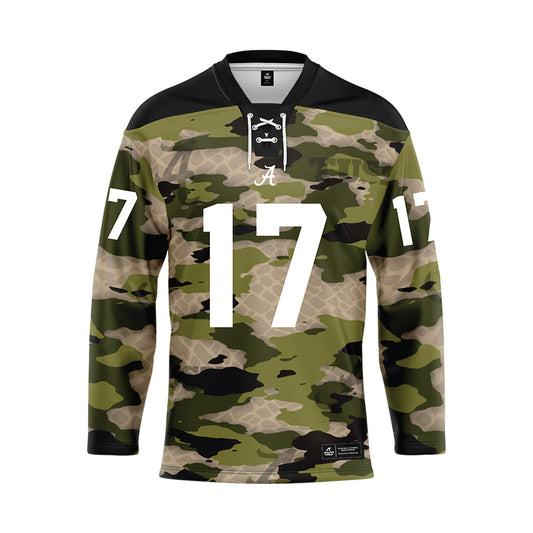 Alabama - NCAA Football : Zyan Gibson - Camo Jersey-0