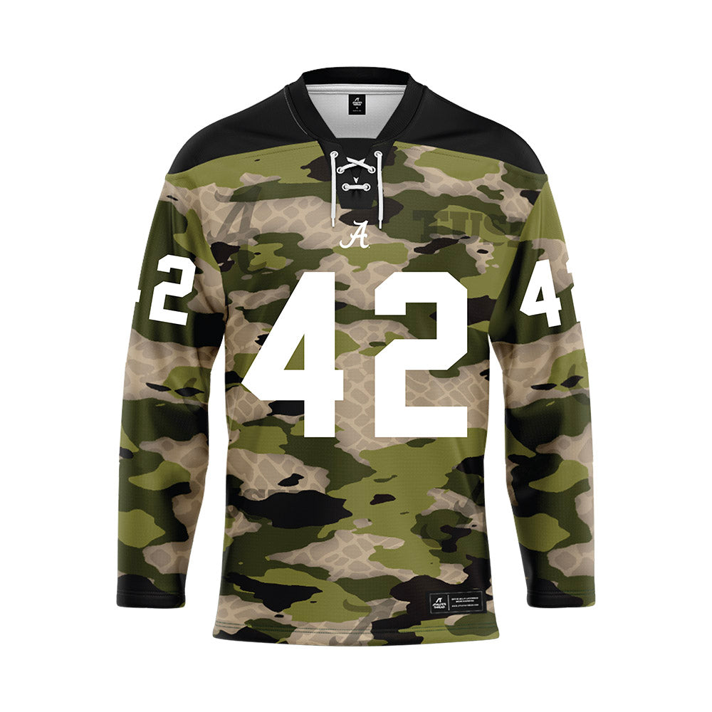 Alabama - NCAA Football : Ben Jackson - Camo Jersey-0
