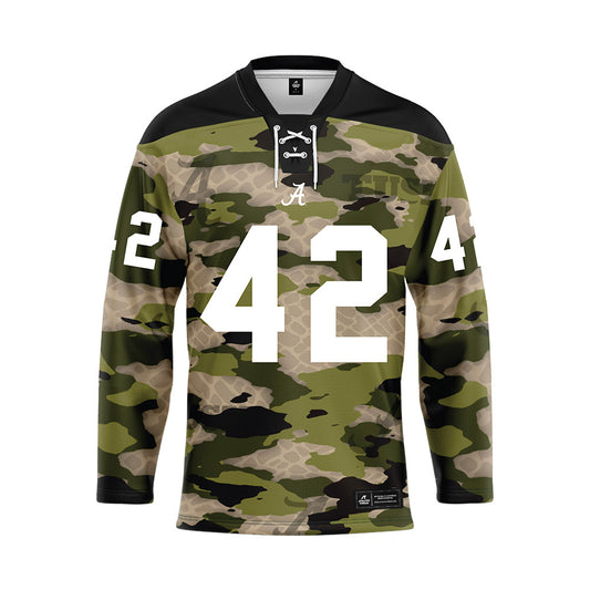 Alabama - NCAA Football : Ben Jackson - Camo Jersey-0