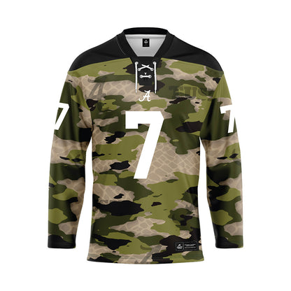 Alabama - NCAA Football : Rico Scott - Camo Jersey-0