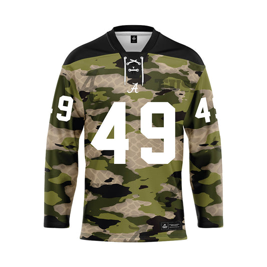 Alabama - NCAA Football : Ethan Stangle - Camo Jersey-0