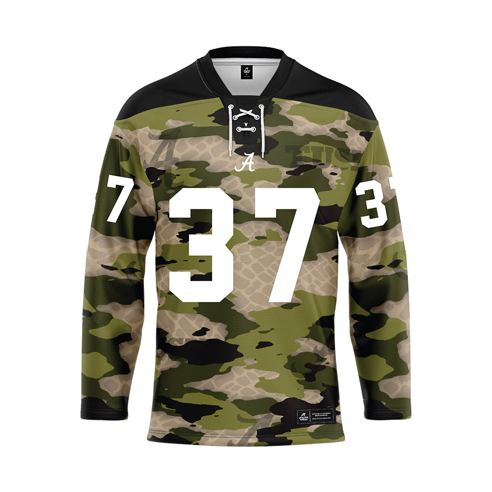 Alabama - NCAA Football : Tyler Henderson - Camo Jersey-0