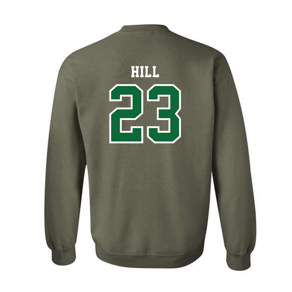 EMich - NCAA Women's Basketball : Peyton Hill - Classic Shersey Crewneck Sweatshirt-1