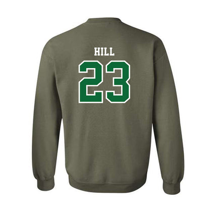 EMich - NCAA Women's Basketball : Peyton Hill - Classic Shersey Crewneck Sweatshirt-1