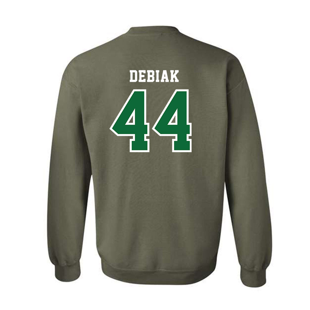 EMich - NCAA Football : Mark Debiak - Classic Shersey Crewneck Sweatshirt-1
