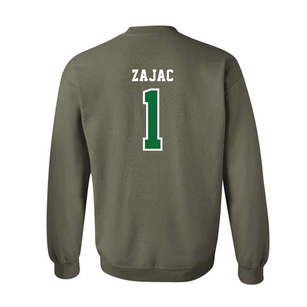 EMich - NCAA Women's Basketball : Alli Zajac - Classic Shersey Crewneck Sweatshirt-1