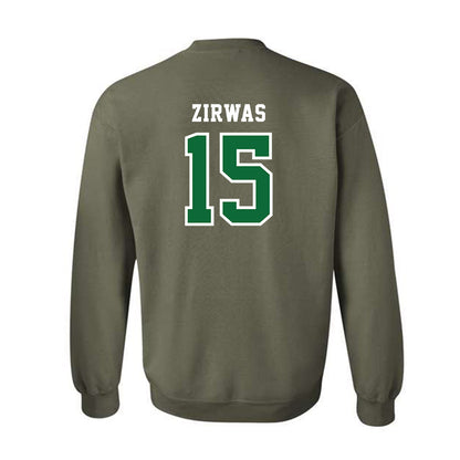 EMich - NCAA Baseball : Devan Zirwas - Classic Shersey Crewneck Sweatshirt-1