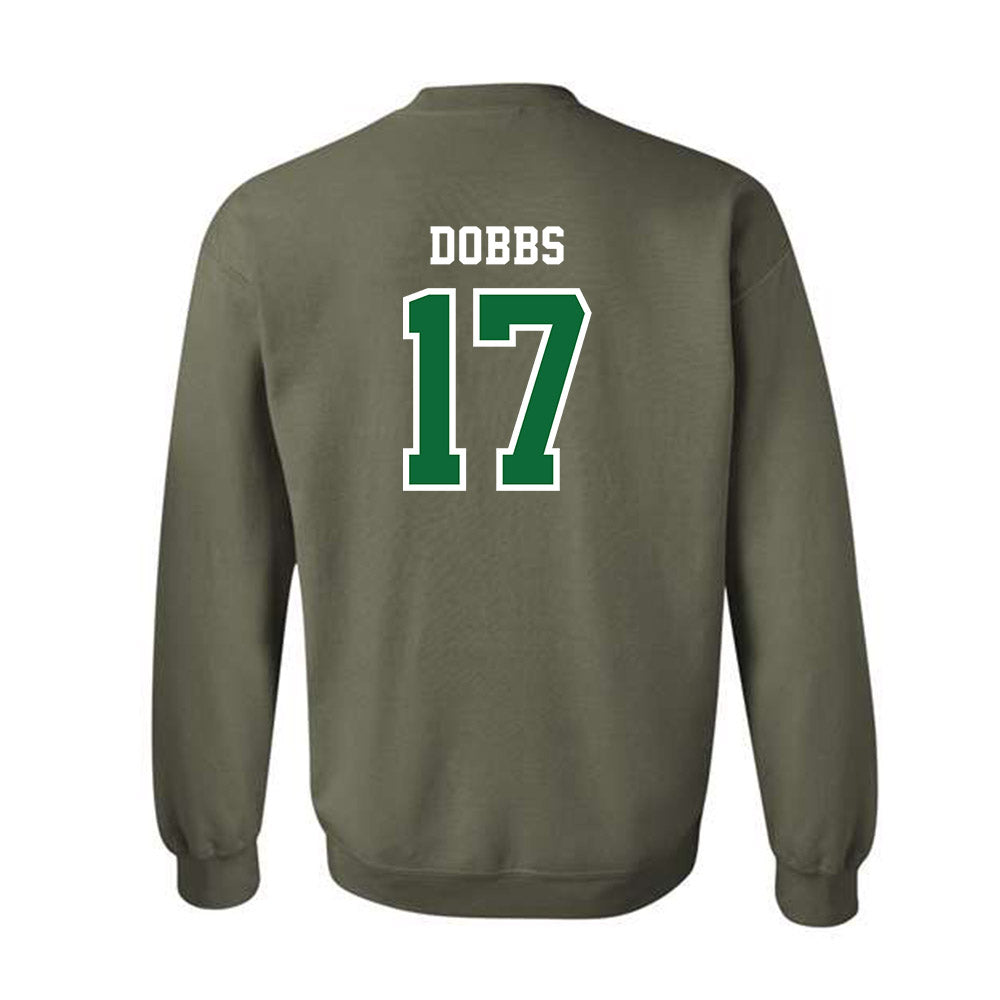 EMich - NCAA Football : Caleb Dobbs - Classic Shersey Crewneck Sweatshirt-1
