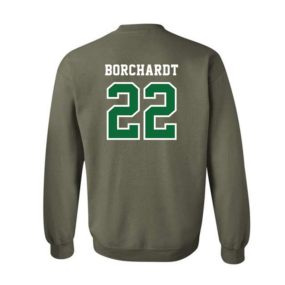 EMich - NCAA Baseball : Nathan Borchardt - Classic Shersey Crewneck Sweatshirt-1