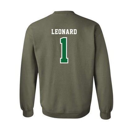 EMich - NCAA Baseball : Jake Leonard - Classic Shersey Crewneck Sweatshirt-1