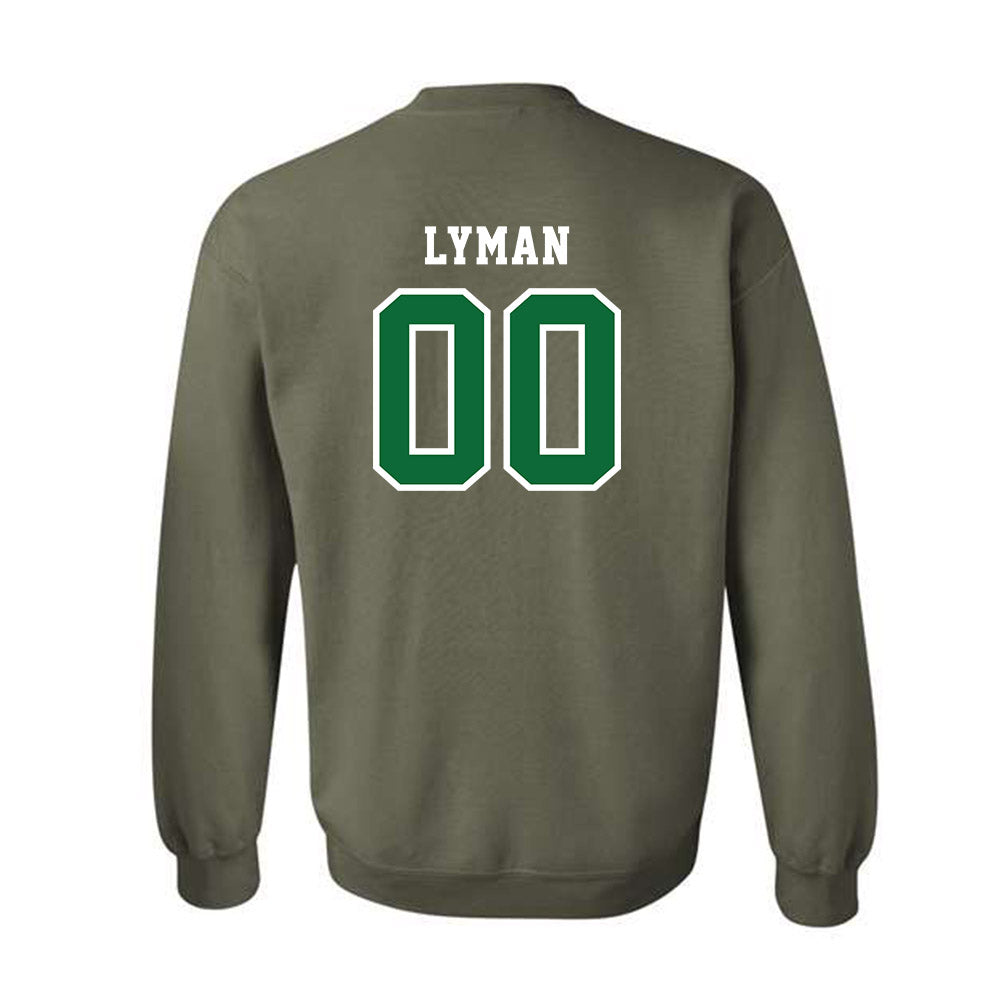 EMich - NCAA Football : Nate Lyman - Classic Shersey Crewneck Sweatshirt-1