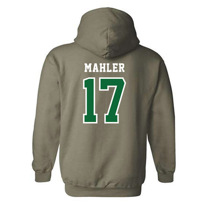 EMich - NCAA Women's Volleyball : Taeley Mahler - Classic Shersey Hooded Sweatshirt-1