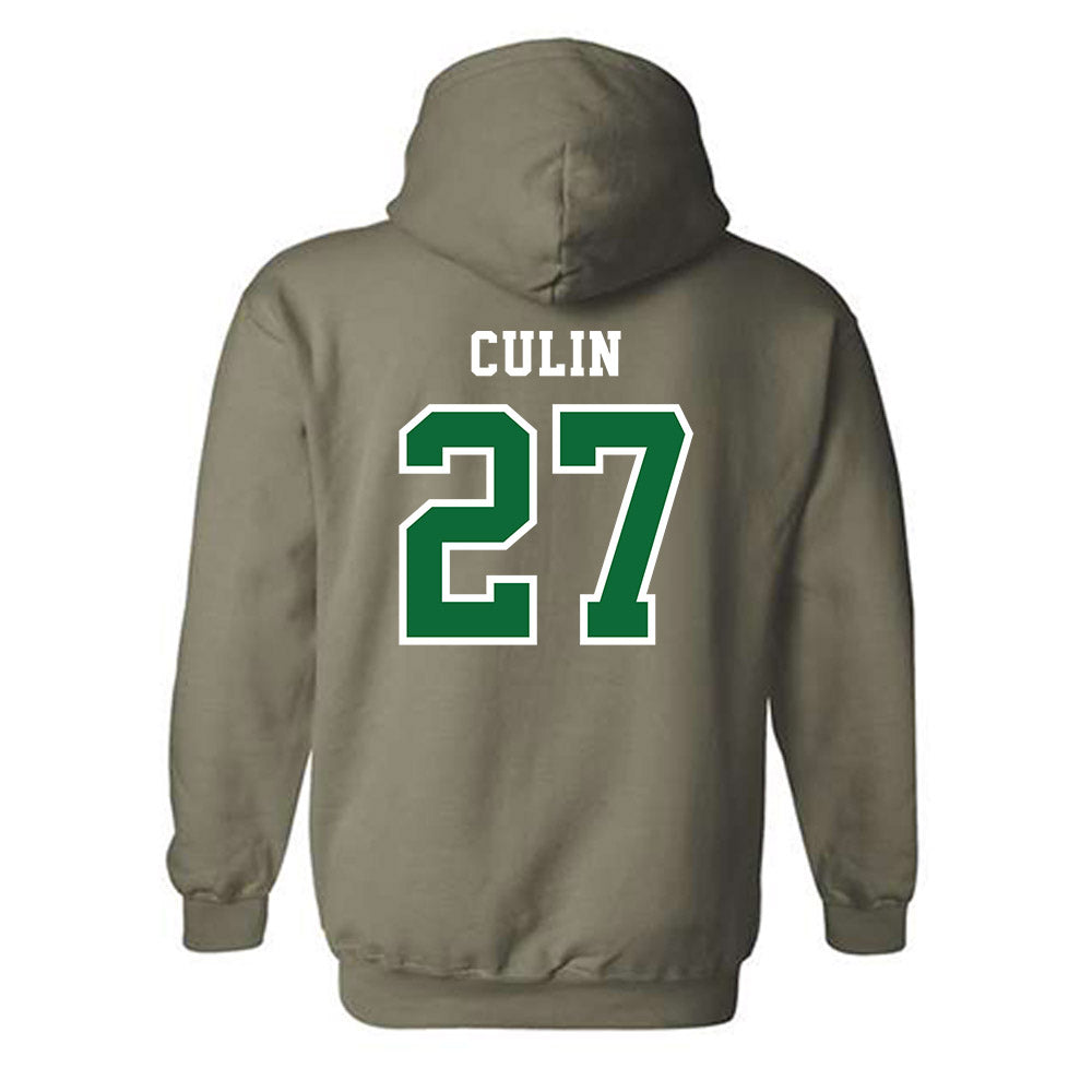 EMich - NCAA Women's Lacrosse : Ashley Culin - Classic Shersey Hooded Sweatshirt-1