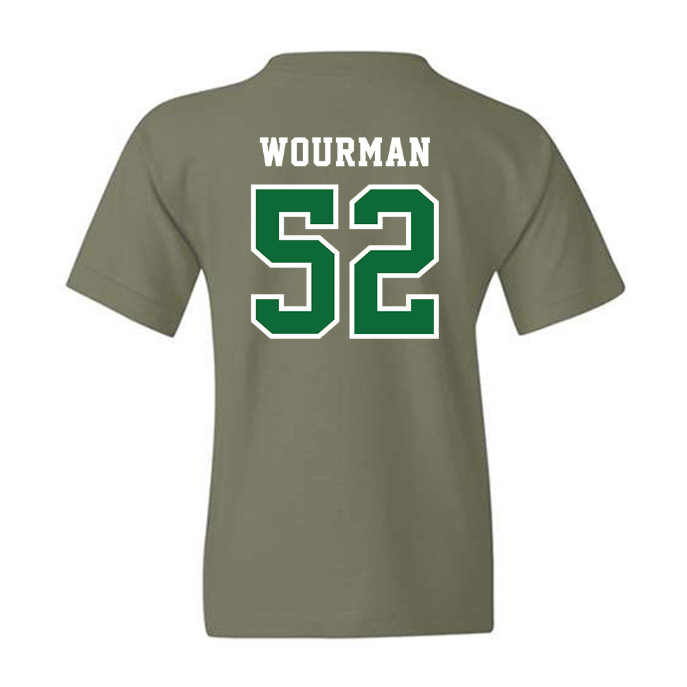 EMich - NCAA Football : Richardo Wourman - Classic Shersey Youth T-Shirt-1