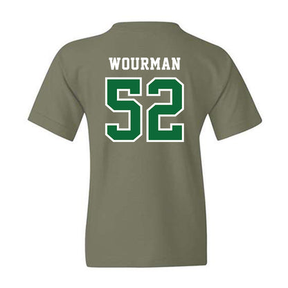 EMich - NCAA Football : Richardo Wourman - Classic Shersey Youth T-Shirt-1