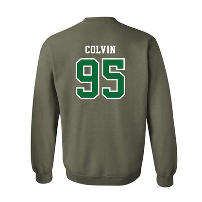 EMich - NCAA Football : Milan Colvin - Classic Shersey Crewneck Sweatshirt-1