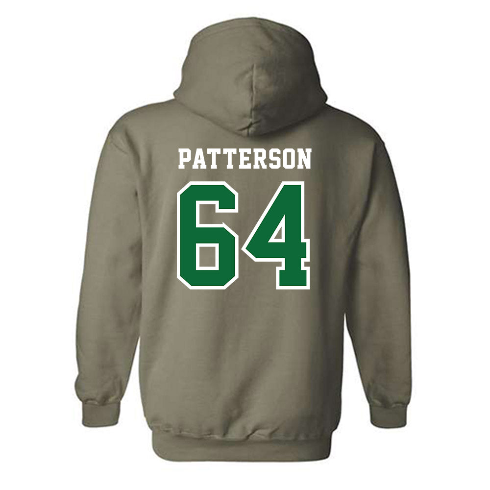EMich - NCAA Football : Noah Patterson - Classic Shersey Hooded Sweatshirt-1