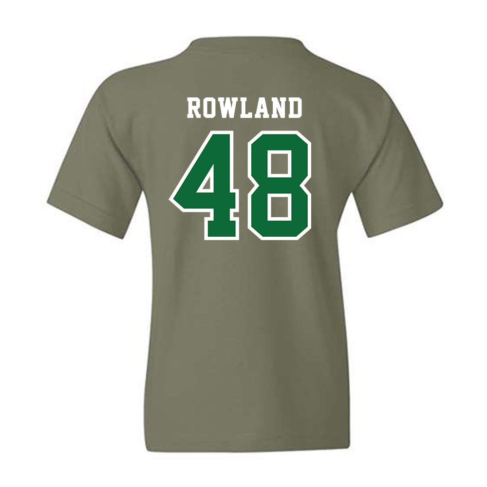 EMich - NCAA Baseball : Ethan Rowland - Classic Shersey Youth T-Shirt-1