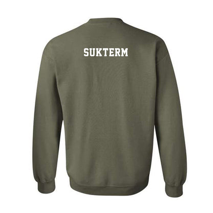 EMich - NCAA Women's Golf : Baiyok Sukterm - Classic Shersey Crewneck Sweatshirt-1