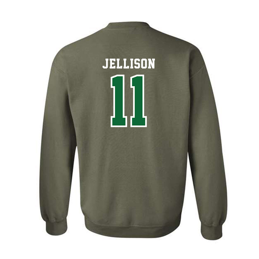 EMich - NCAA Baseball : Bruce Jellison - Classic Shersey Crewneck Sweatshirt-1