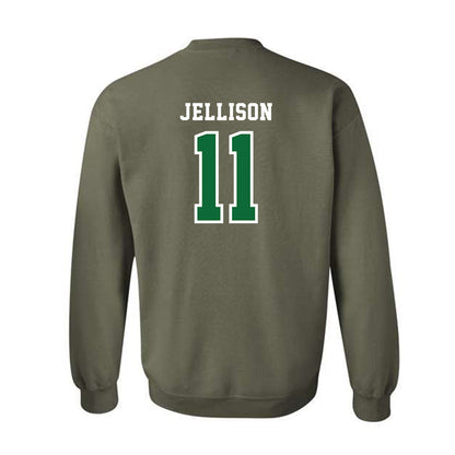 EMich - NCAA Baseball : Bruce Jellison - Classic Shersey Crewneck Sweatshirt-1