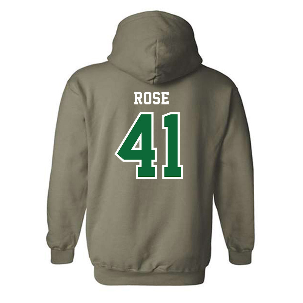 EMich - NCAA Baseball : Tommy Rose - Classic Shersey Hooded Sweatshirt-1