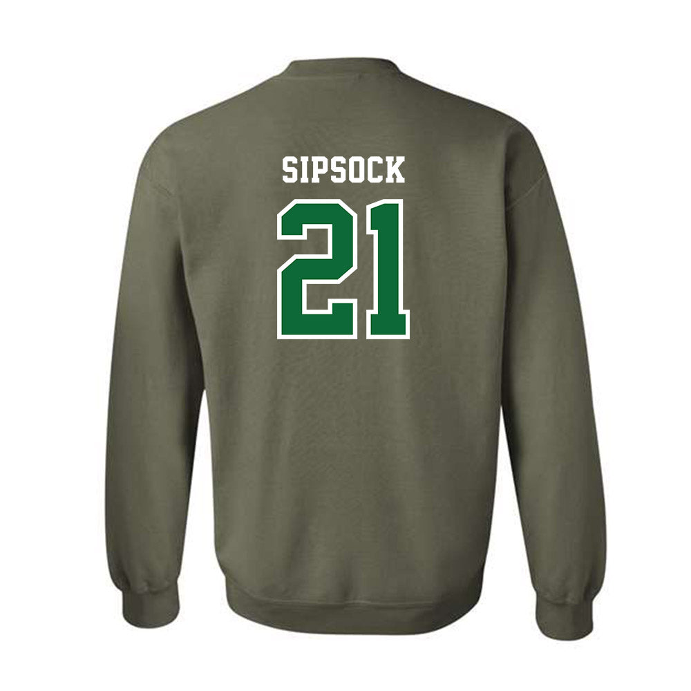 EMich - NCAA Women's Soccer : Olivia Sipsock - Classic Shersey Crewneck Sweatshirt-1